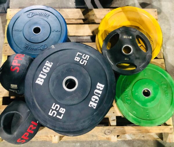 Choosing Between Bumper Plates Olympic Plates Best Used Gym Equipment