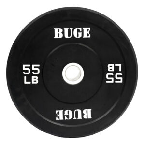 Buge 55 lbs Bumper Plate