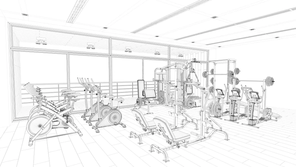 Cad Model Fitness Center Weight 600nw 1141835666.jpg