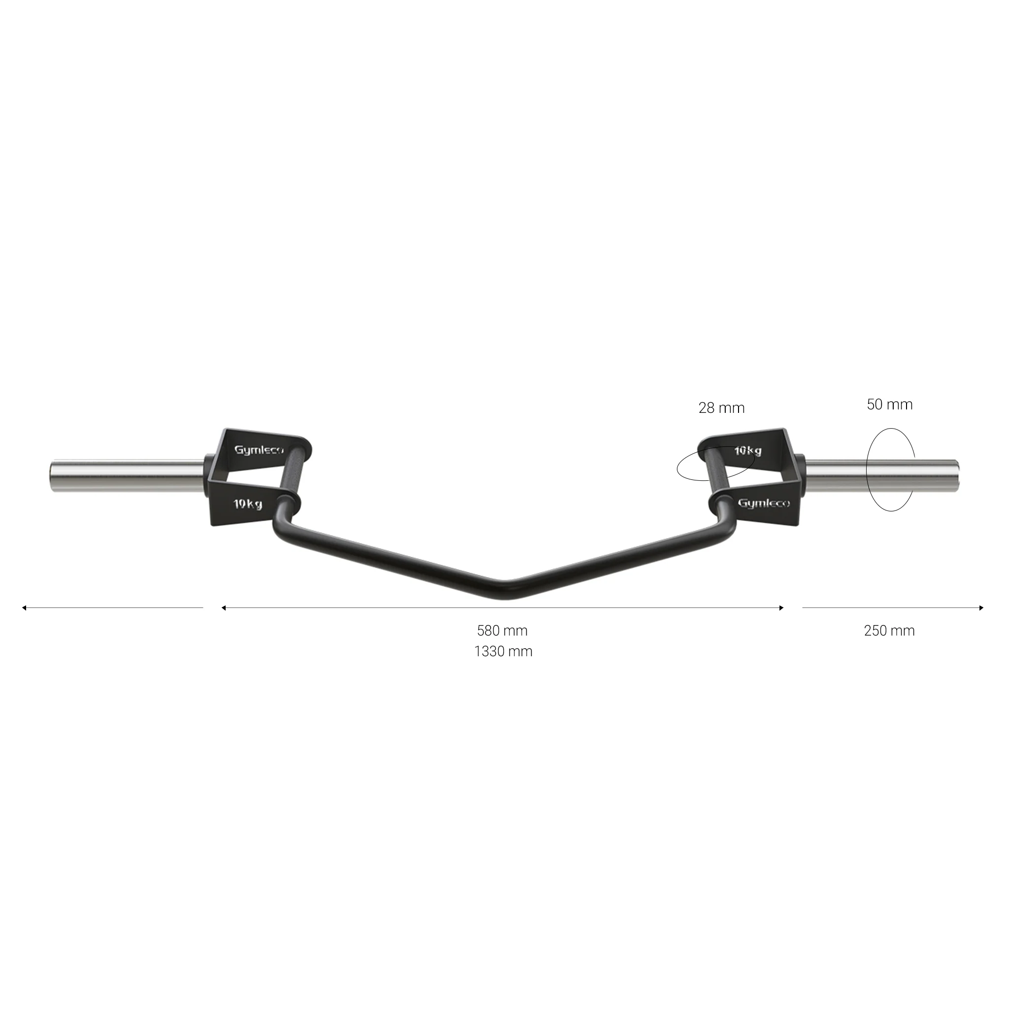 408 Open Deadlift Bar