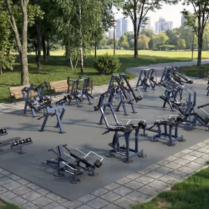 StreetBarbell Large Outdoor Gym Layout Package