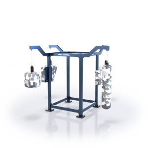StreetBarbell Boxing Multi Station Punching Bag Stand MB 7.93