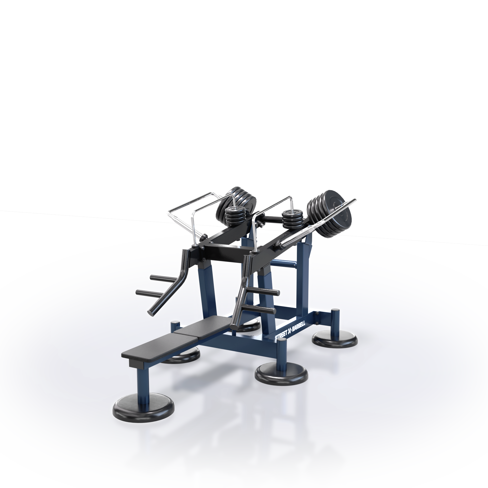 StreetBarbell Light Bench Press MB 7.64 outdoor gym equipment