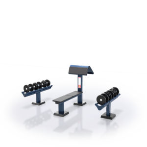StreetBarbell Standard Dumbbell Set Heavy MB 7.34