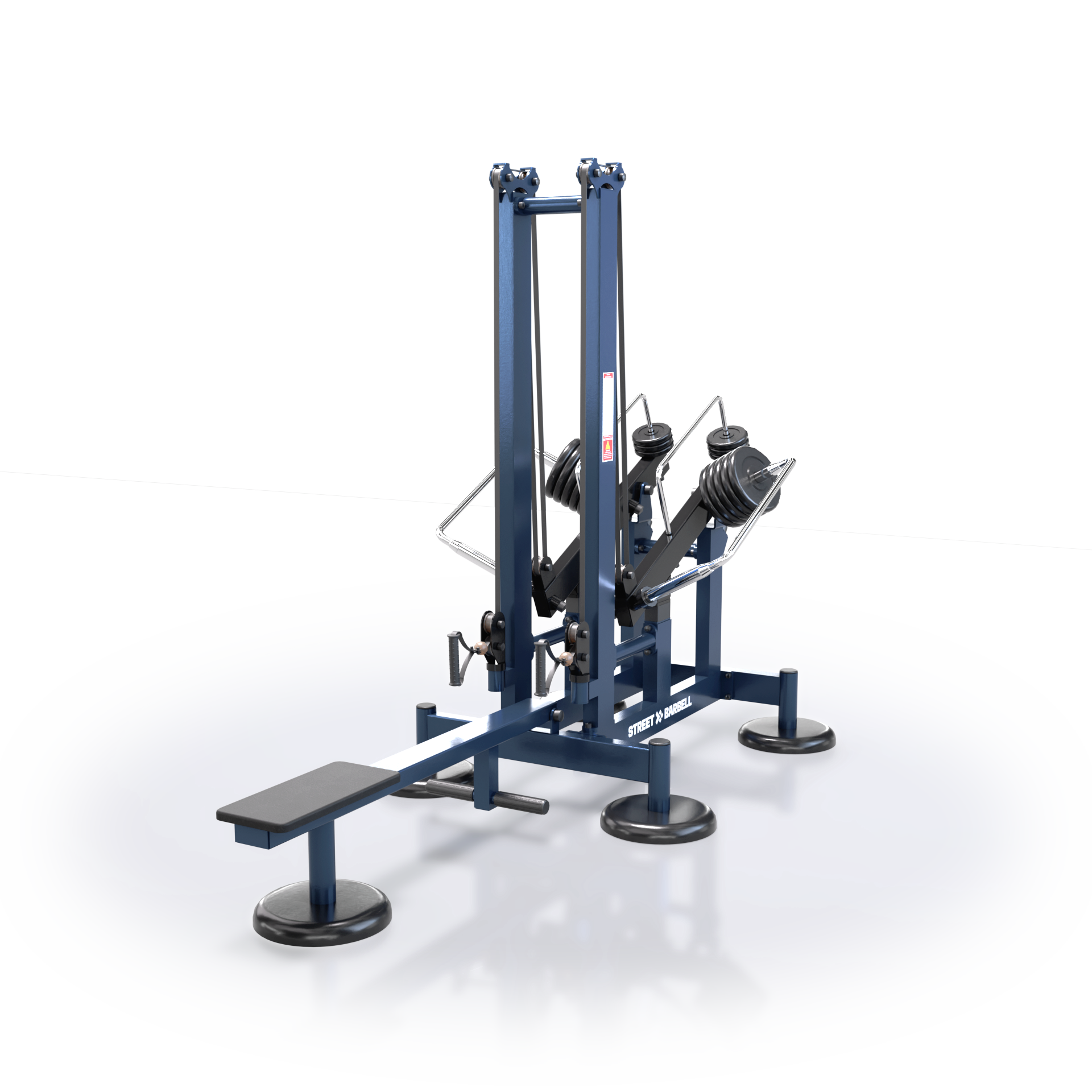 StreetBarbell Pro horizontal pull MB 7.101 outdoor gym equipment