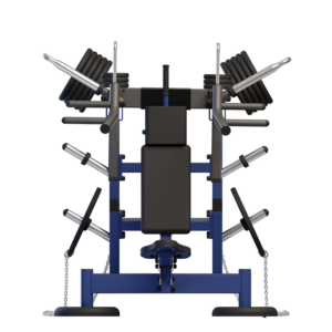 StreetBarbell Pro shoulder press with easy start MB 7.105 outdoor gym equipment