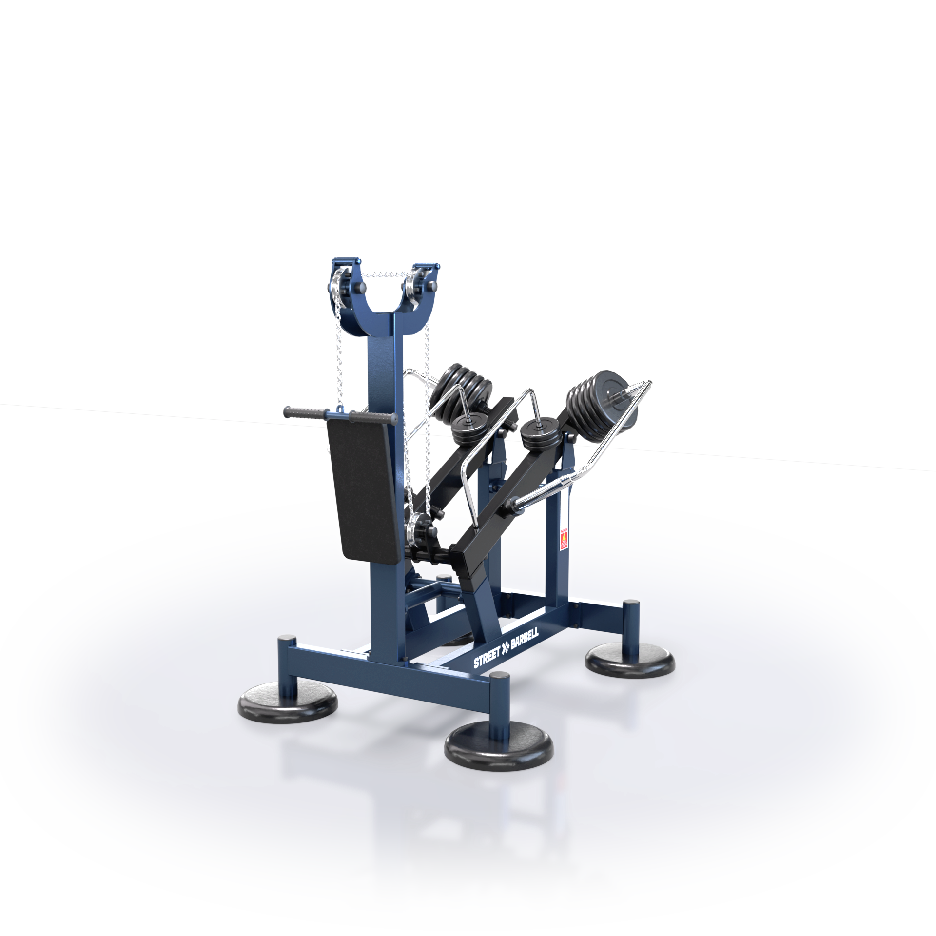 StreetBarbell Pro triceps pull-down MB 7.98 outdoor gym equipment