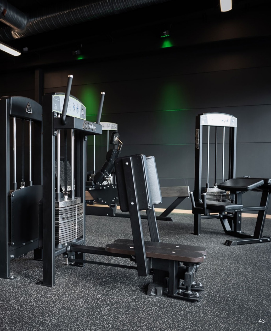 Gymleco 300 Series selectorized machines
