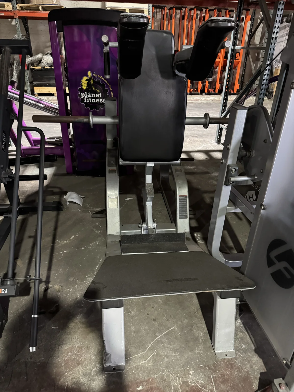 Pre-owned Precor Icarian Power Squat — front view